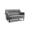 Velvet Fabric American Style Fabric 2 seats Sofa